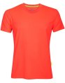 Heren Sportshirt CONA SPORTS Evolution Tech Tee Neon Coral